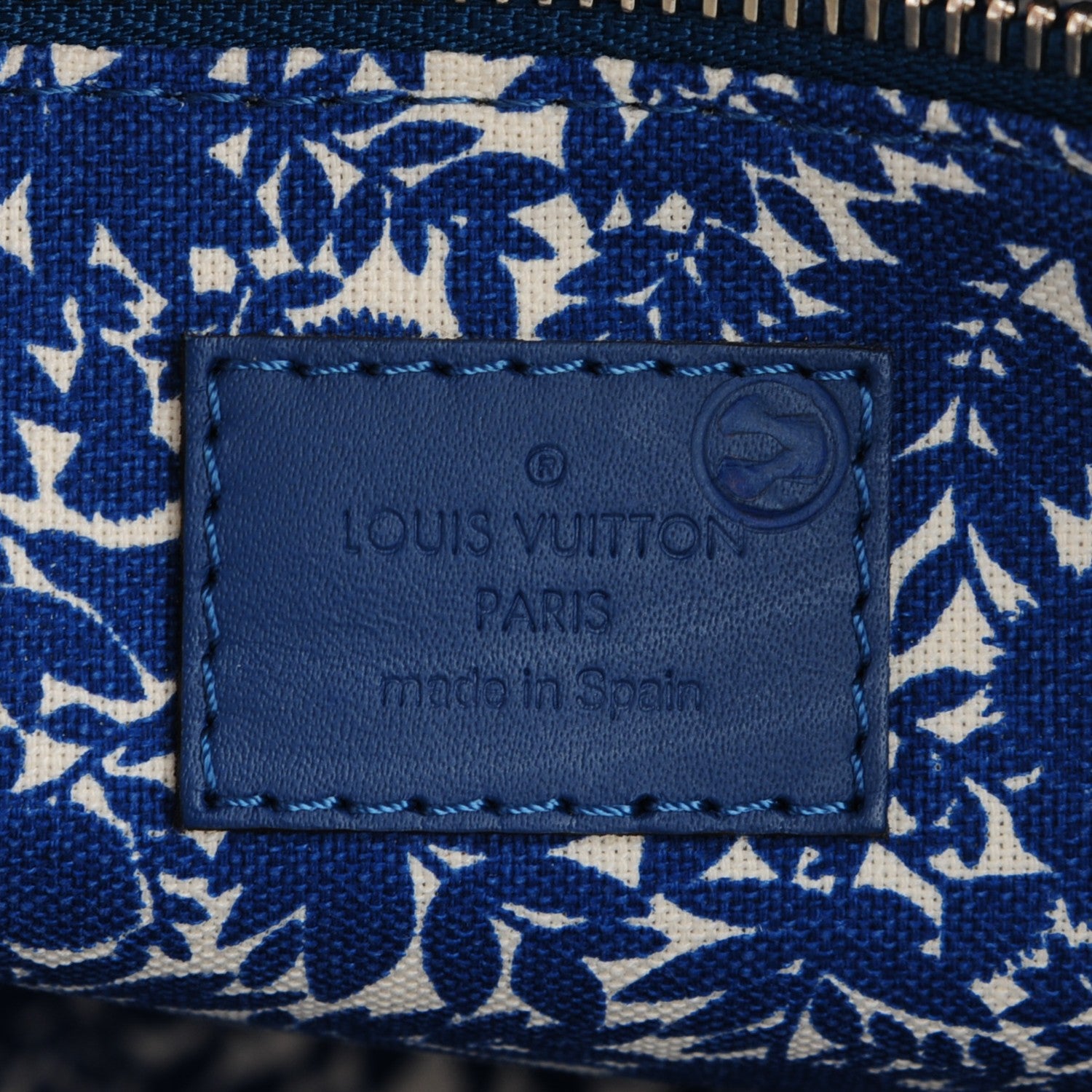 Louis Vuitton Toile Articles De Voyage Cabas MM Saphir 6 of 7