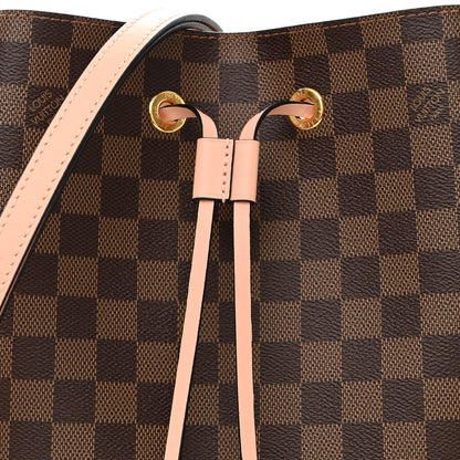 Louis Vuitton Damier Ebene Neonoe MM Venus Pink 7 of 10