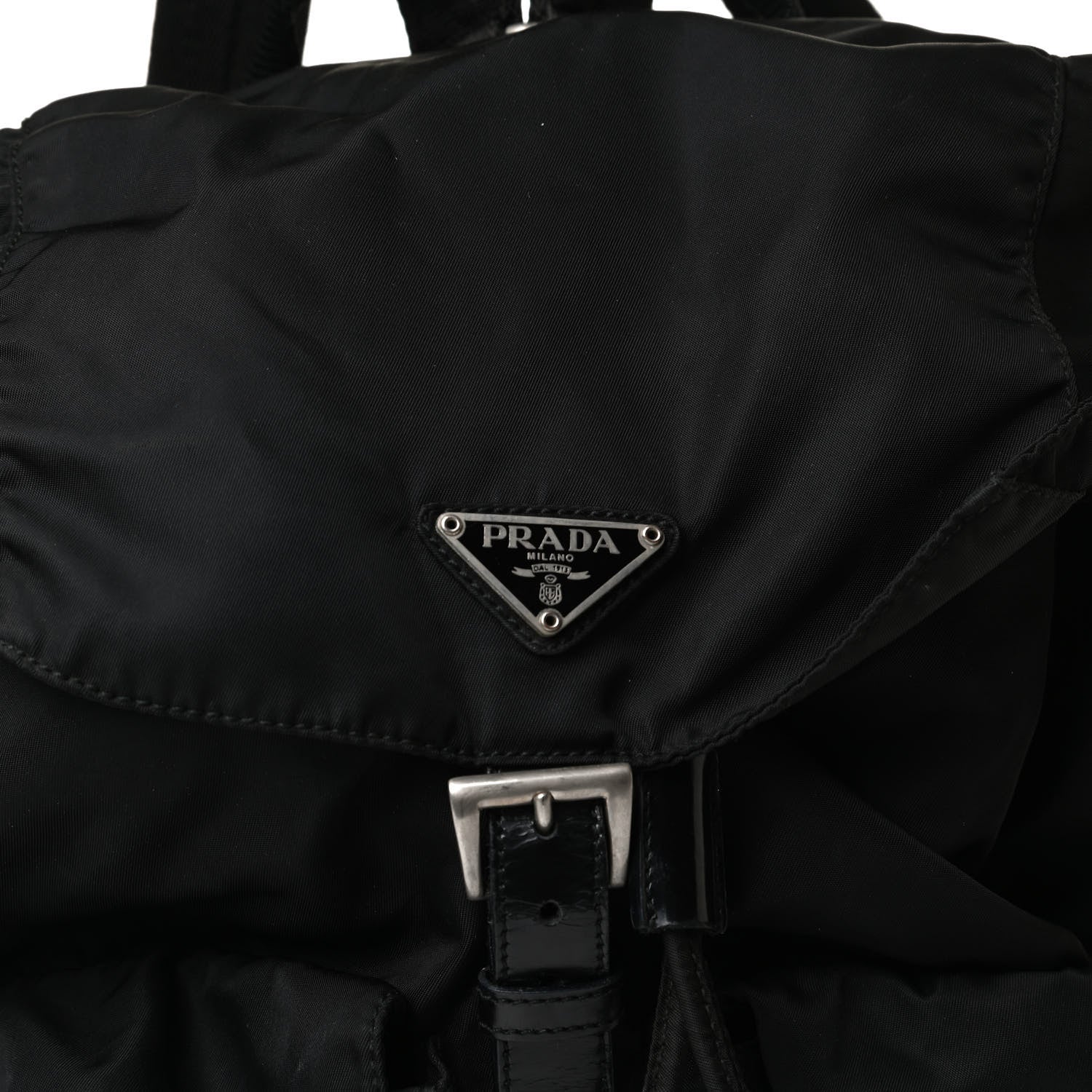 Prada Tessuto Nylon Small Backpack Black 11 of 18