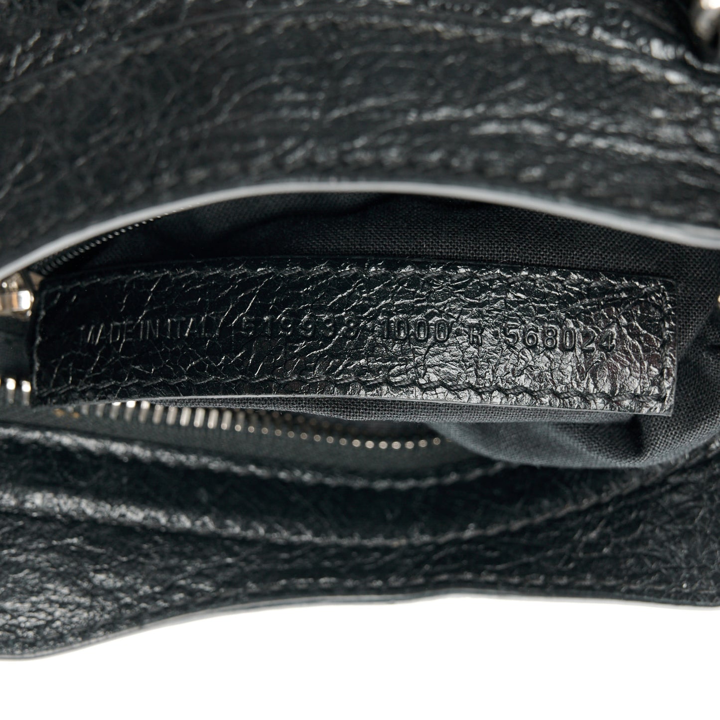 Agneau Giant 12 Silver Hardware Mini City Black