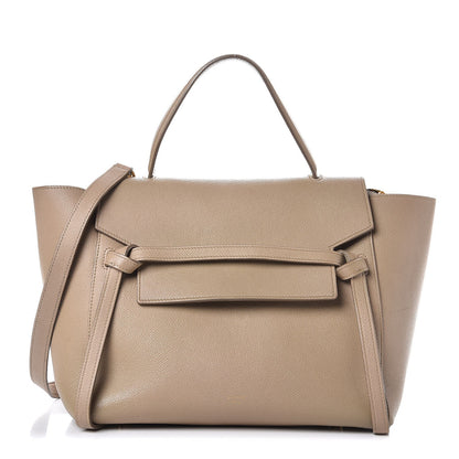 Celine Grained Calfskin Mini Belt Bag Light Taupe 1 of 14