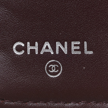 Chanel Caviar Quilted Yen Wallet Black 6 of 11