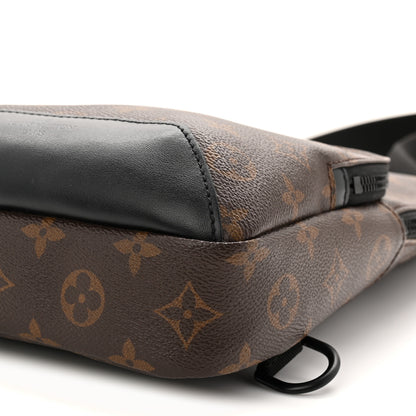 Louis Vuitton Monogram Macassar Avenue Sling Bag 9 of 9