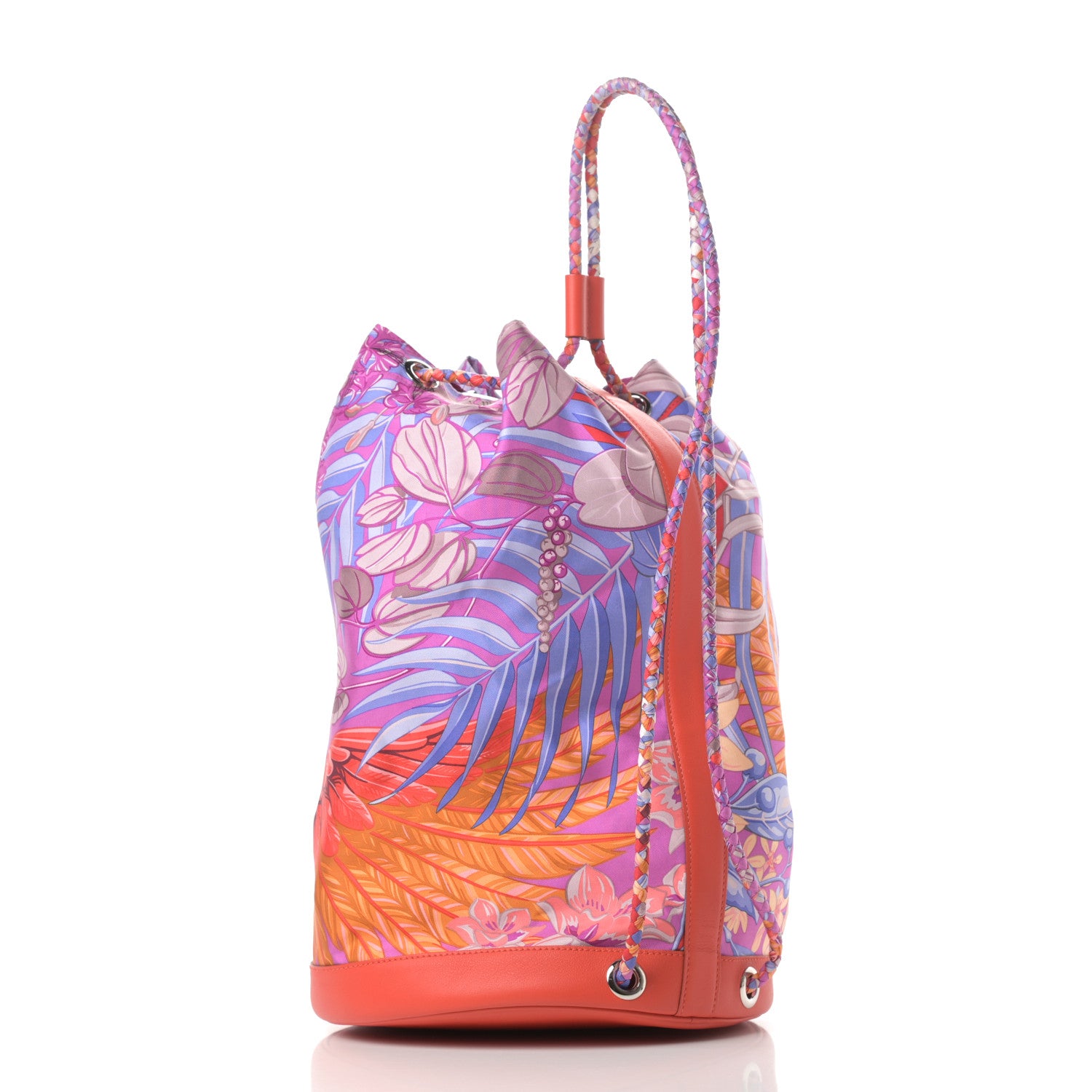 Hermes Silk Swift Flamingo Party Soie Cool Capucine 3 of 10