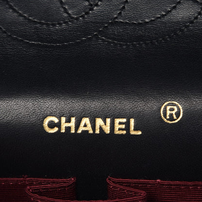 Chanel Lambskin Quilted Medium Double Flap Black 6 of 11