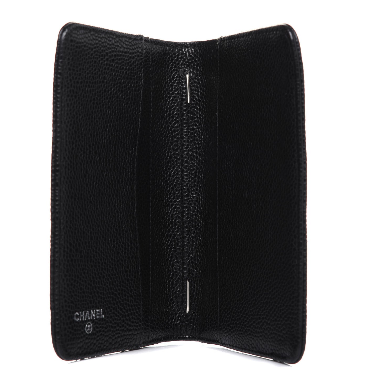 Caviar Quilted Agenda Cover Black