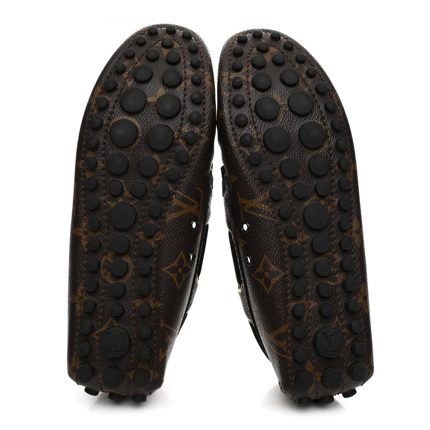 Louis Vuitton Patent Monogram Gloria Loafers 35 6 of 11