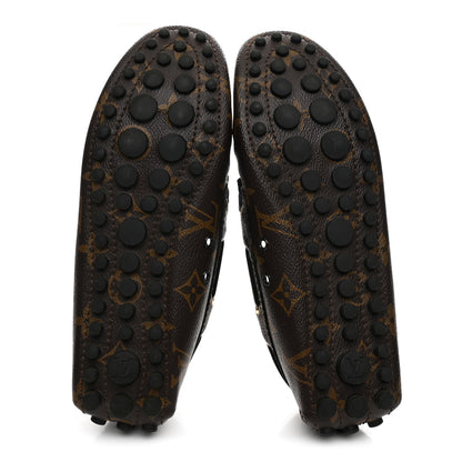 Louis Vuitton Patent Monogram Gloria Loafers 35 6 of 11