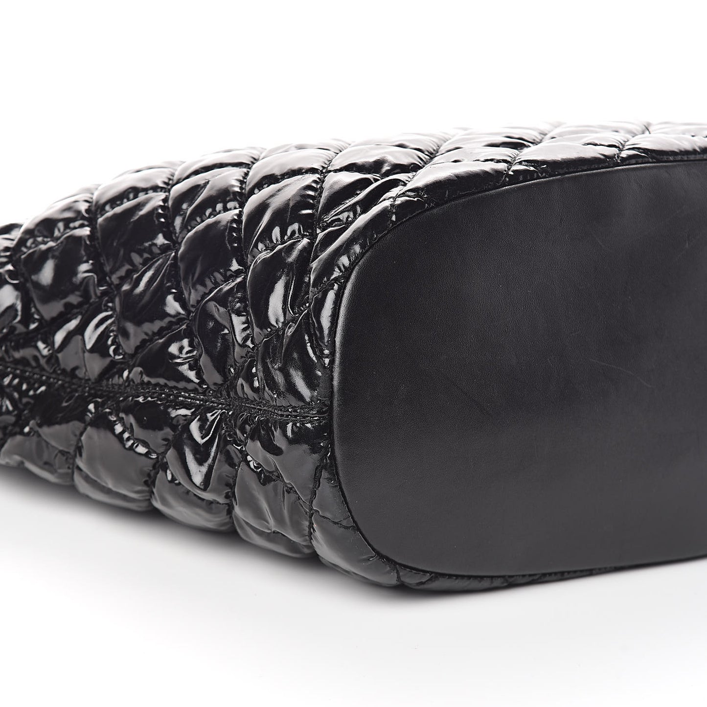 Patent Quilted Medium Nightingale Black