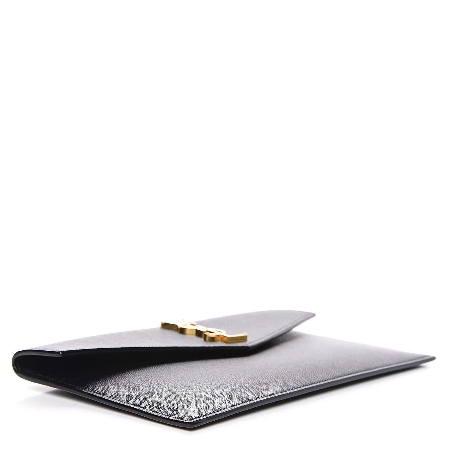 Saint Laurent Grain De Poudre Uptown Pouch Black 3 of 6
