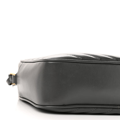 Saint Laurent Calfskin Matelasse Monogram Lou Camera Bag Storm 8 of 11