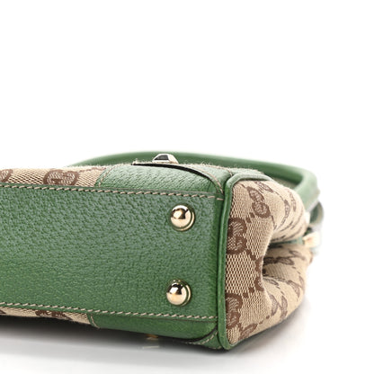 Gucci Monogram Jackie O Hobo Green 9 of 9