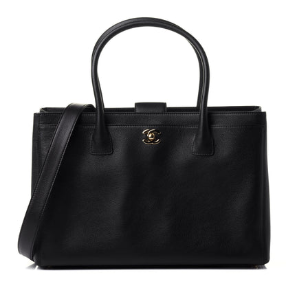 Chanel Calfskin Cerf Executive Shopper Tote Black 1 of 4
