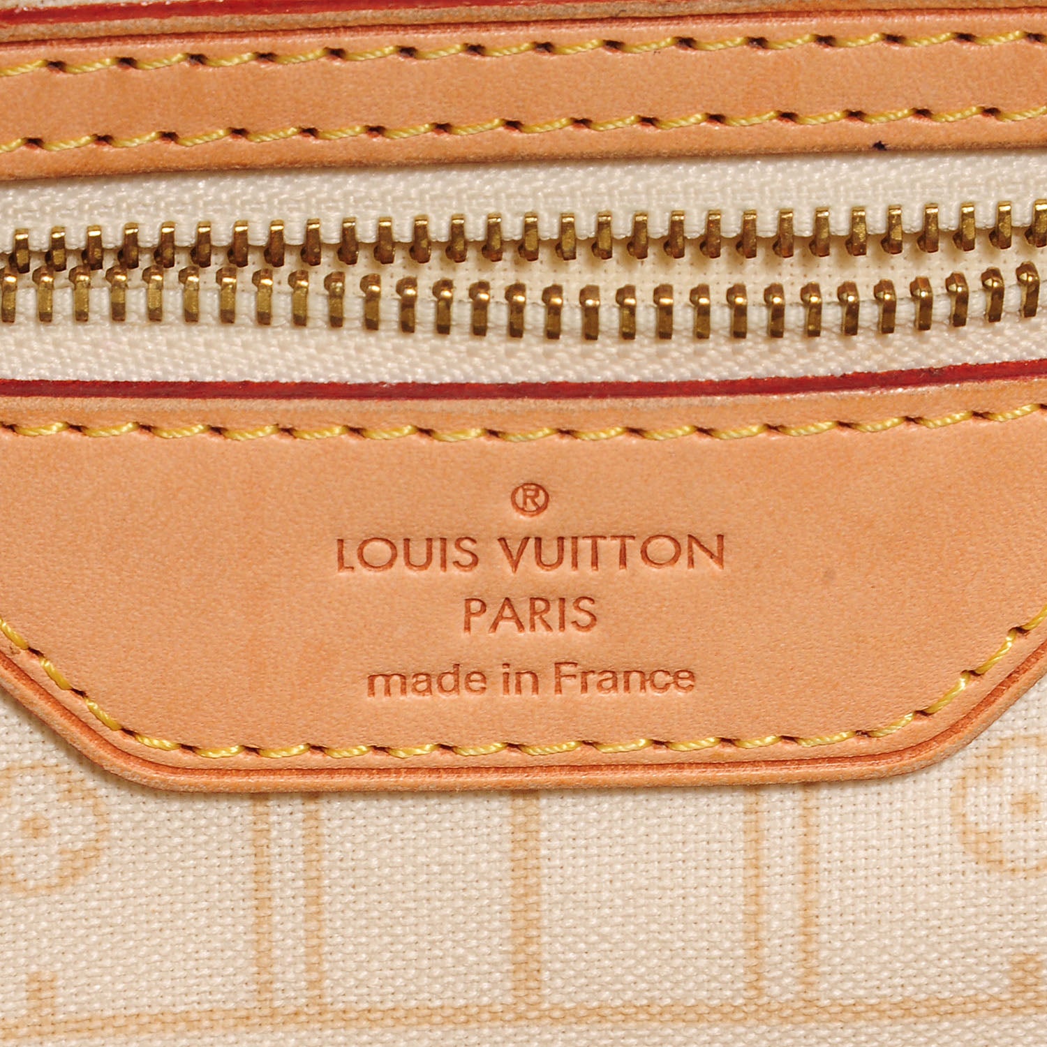 Louis Vuitton Damier Azur Neverfull MM 6 of 7