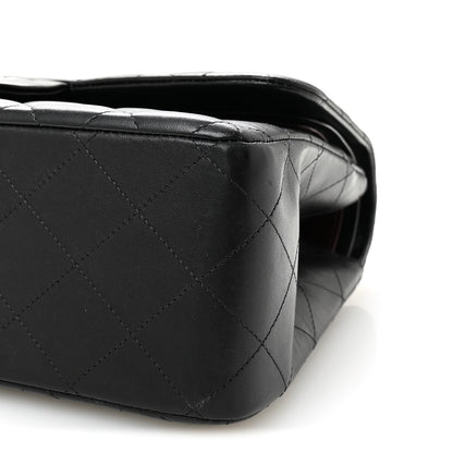 Chanel Lambskin Quilted Jumbo Double Flap Black 10 of 10