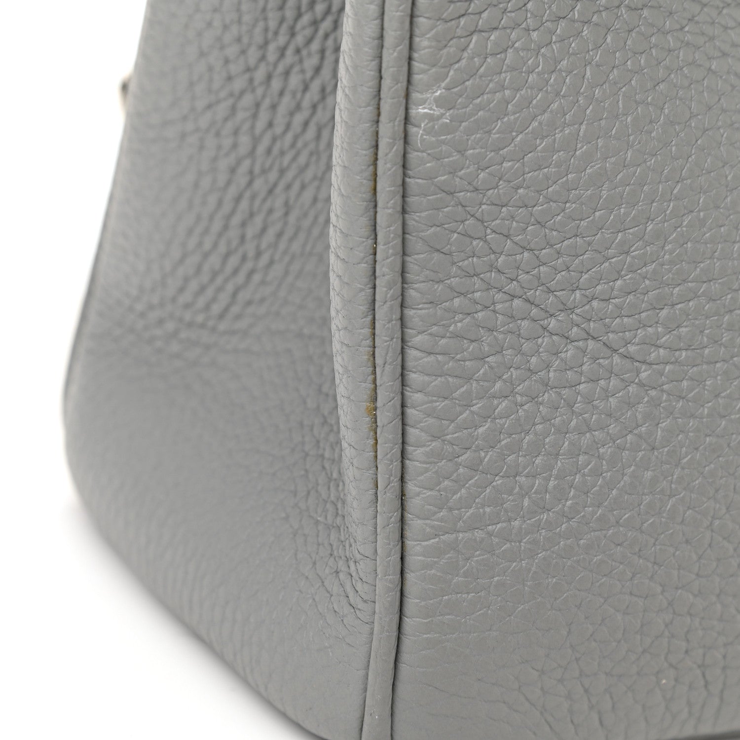 Christian Dior Calfskin Mini Diorissimo Tote Gris 11 of 11