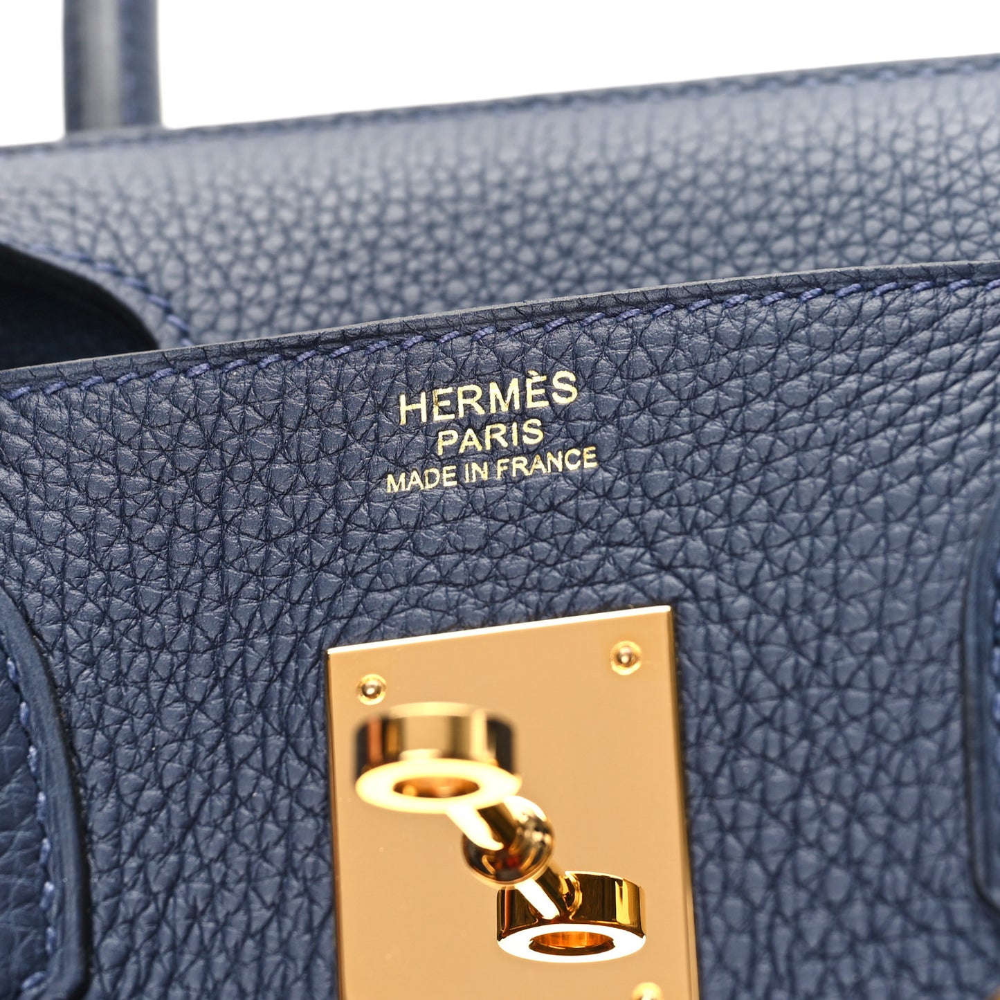Togo Birkin 30 Bleu Nuit