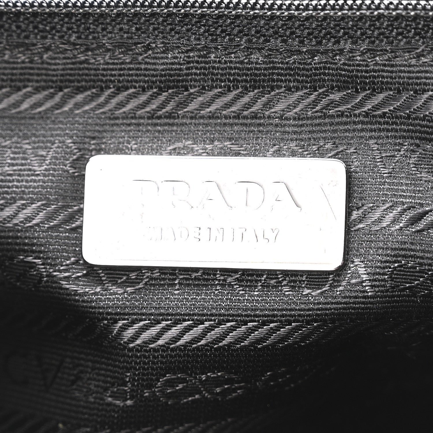 Prada Nylon Vela Medium Backpack Black 6 of 15
