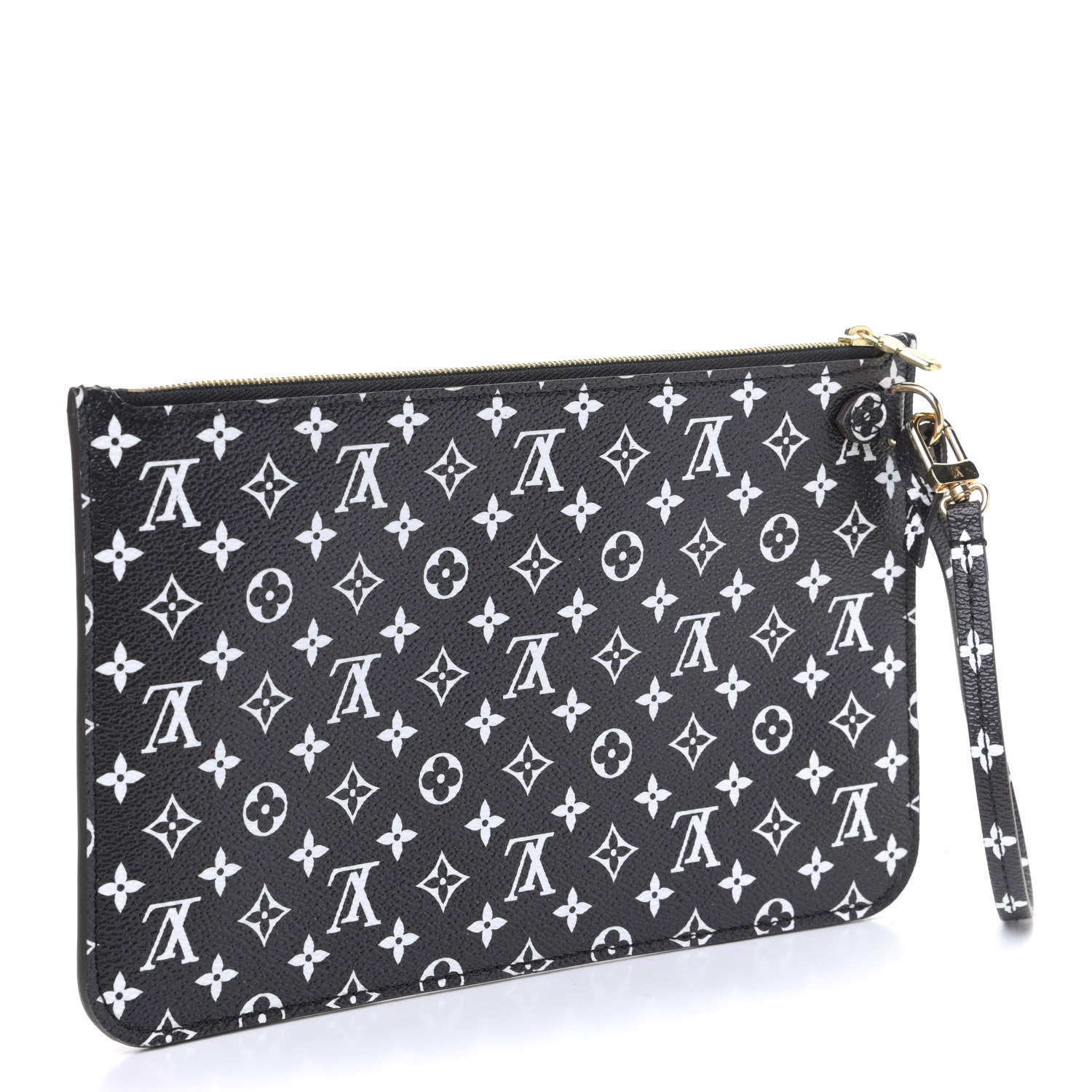 Louis Vuitton Monogram Giant Jungle Neverfull MM GM Pochette Black 2 of 4