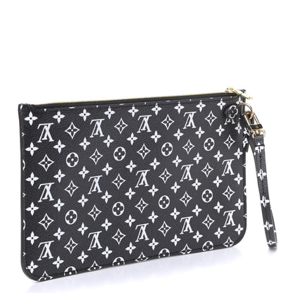 Louis Vuitton Monogram Giant Jungle Neverfull MM GM Pochette Black 2 of 4