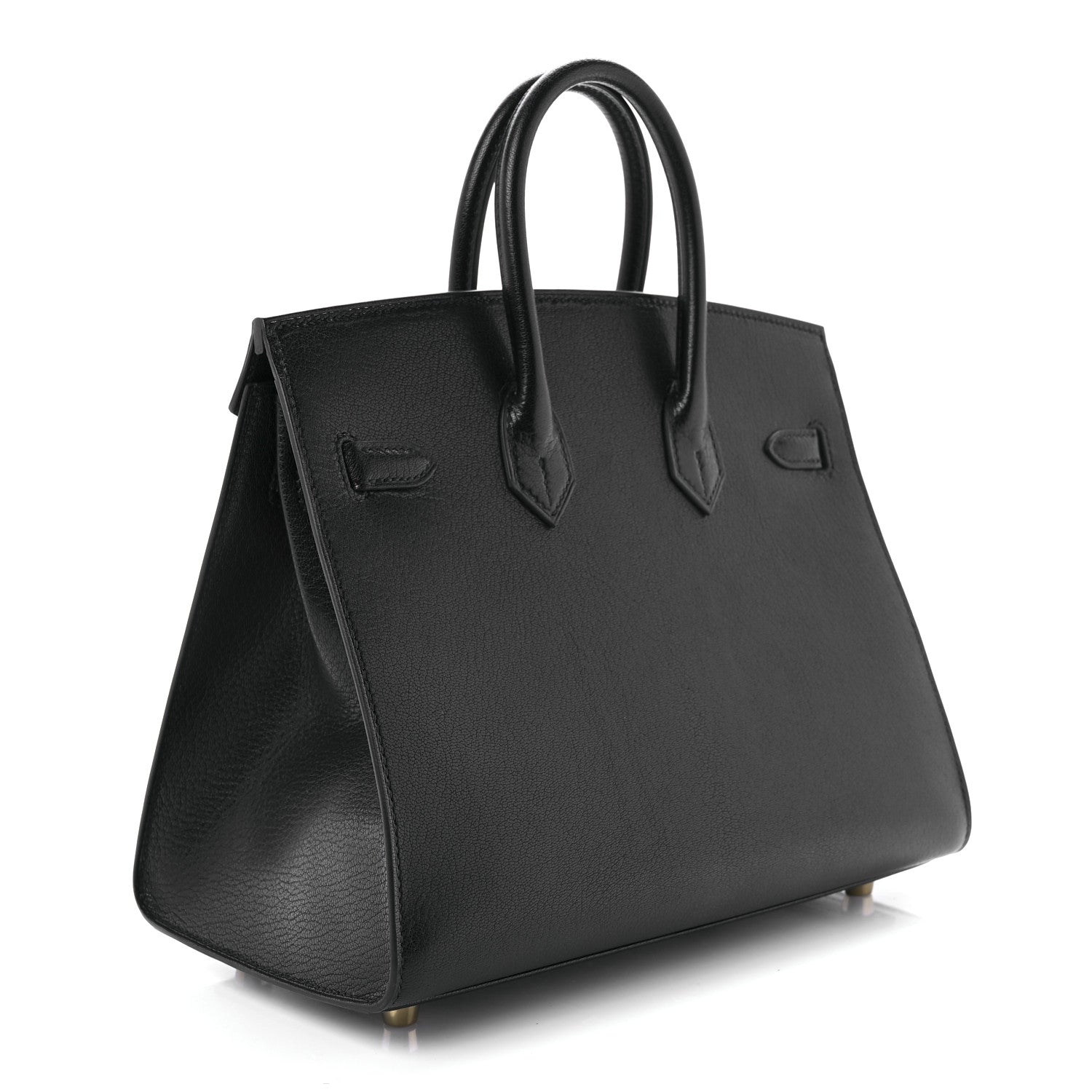 Hermes Chevre Chamkila Birkin Sellier 25 Bambou Black 2 of 31