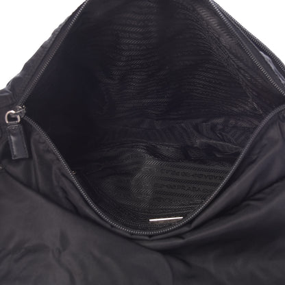 Prada Tessuto Nylon Messenger Bag Black 5 of 12