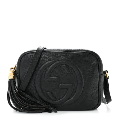 Gucci Pebbled Calfskin Small Soho Disco Bag Black 1 of 10