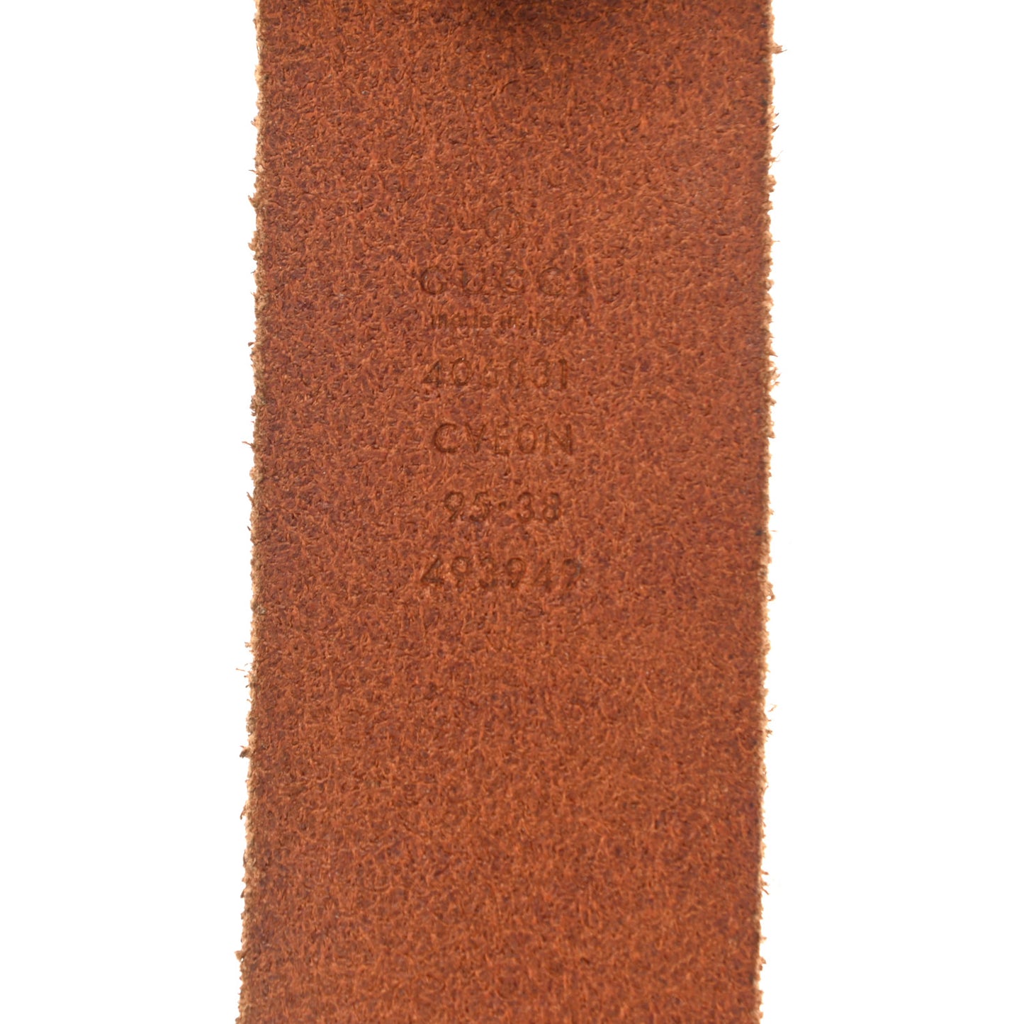 Cuoio Toscano Nickel Double Double G 40mm Belt 95 38 Cuir
