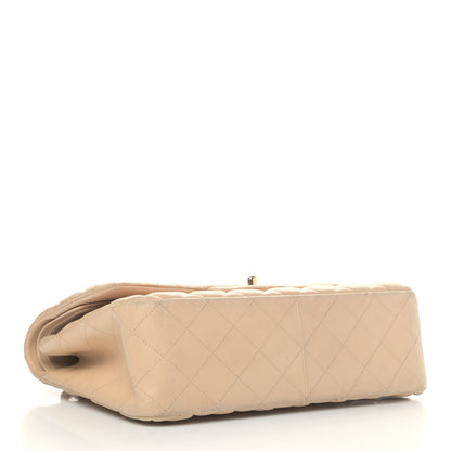 Chanel Lambskin Quilted Jumbo Double Flap Beige 3 of 6
