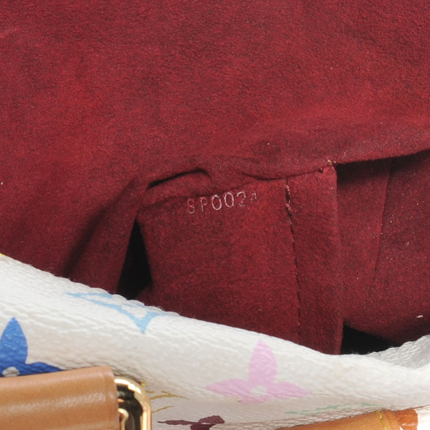 Monogram Multicolor Speedy 30 White