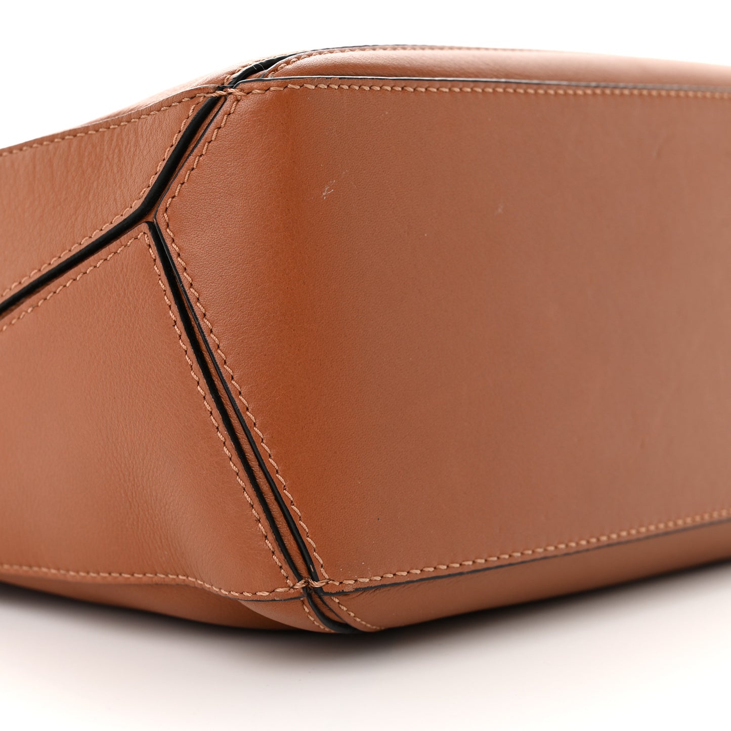 Calfskin Small Puzzle Bag Tan