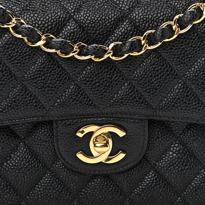Chanel Caviar Quilted Small Double Flap Black 8 of 11