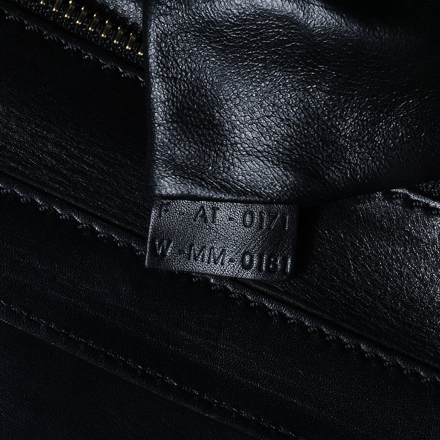 Smooth Calfskin Bi-Color Mini Luggage Forest Black
