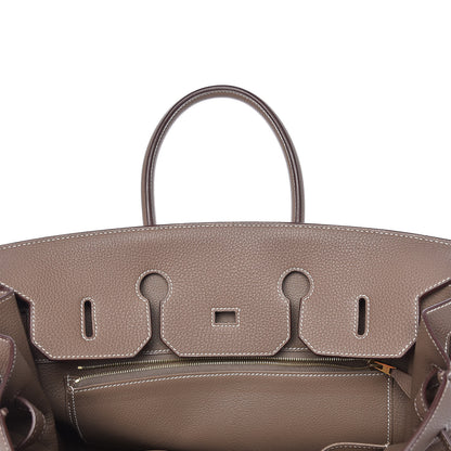Hermes Togo Birkin 35 Etoupe 17 of 38