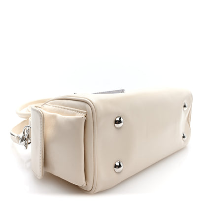 Louis Vuitton Lambskin Speedy Cargo Vibe 30 Vanille 4 of 9