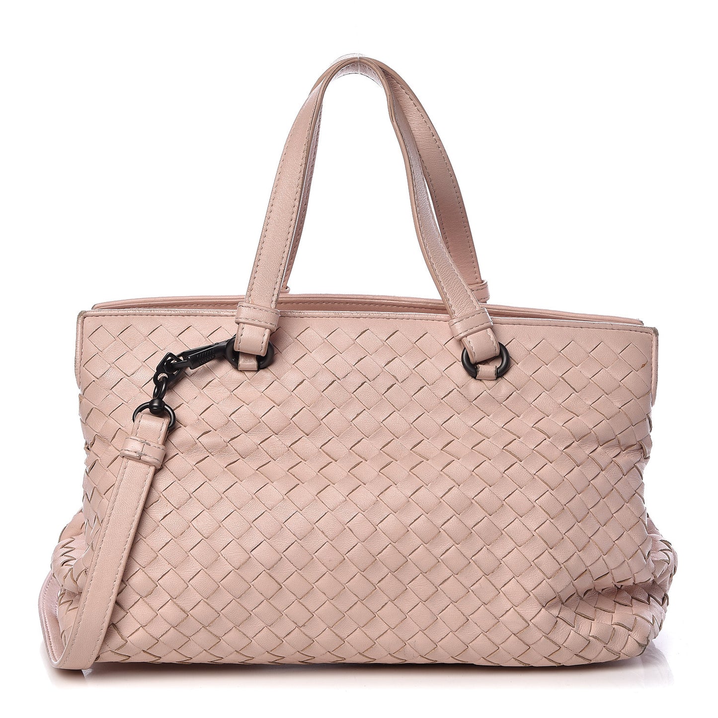 Nappa Intrecciato Tote Petal Pink