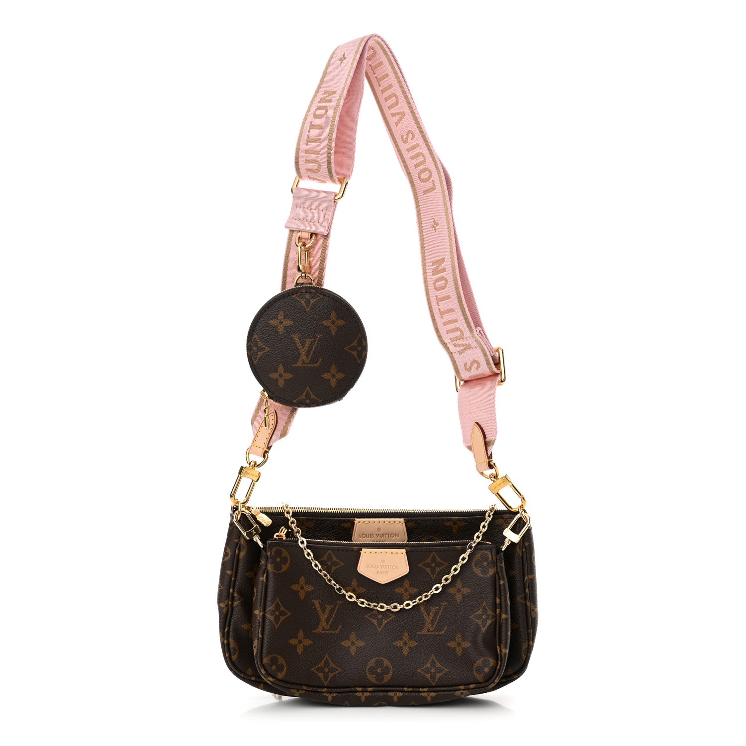 Louis Vuitton Monogram Multi Pochette Accessories Rose Clair 1 of 14