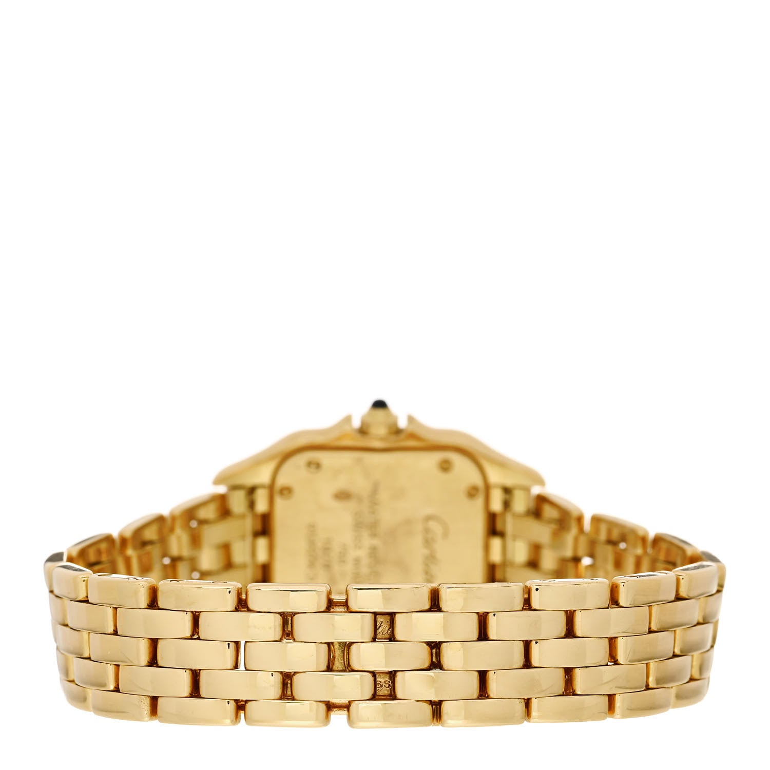 Cartier 18K Yellow Gold 22mm Panthere Quartz Watch 3 of 4