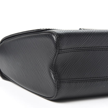 Louis Vuitton Epi Twist Shoulder Bag MM Black 5 of 9