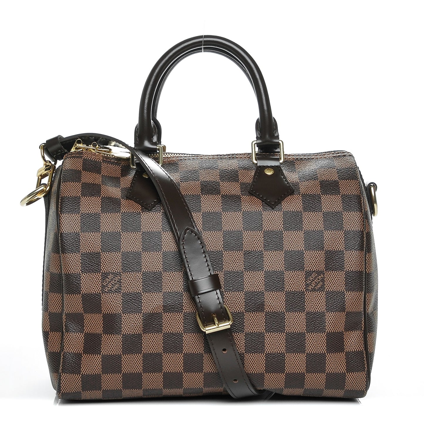 Damier Ebene Speedy Bandouliere 25