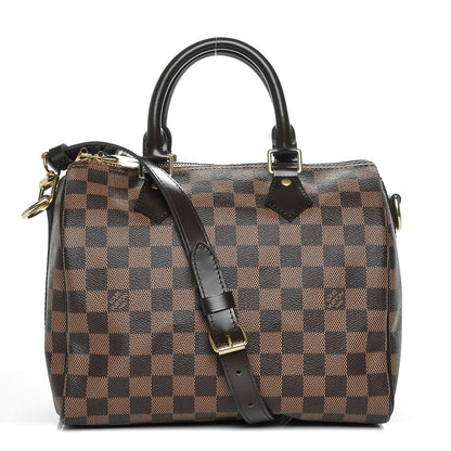 Louis Vuitton Damier Ebene Speedy Bandouliere 25 1 of 7