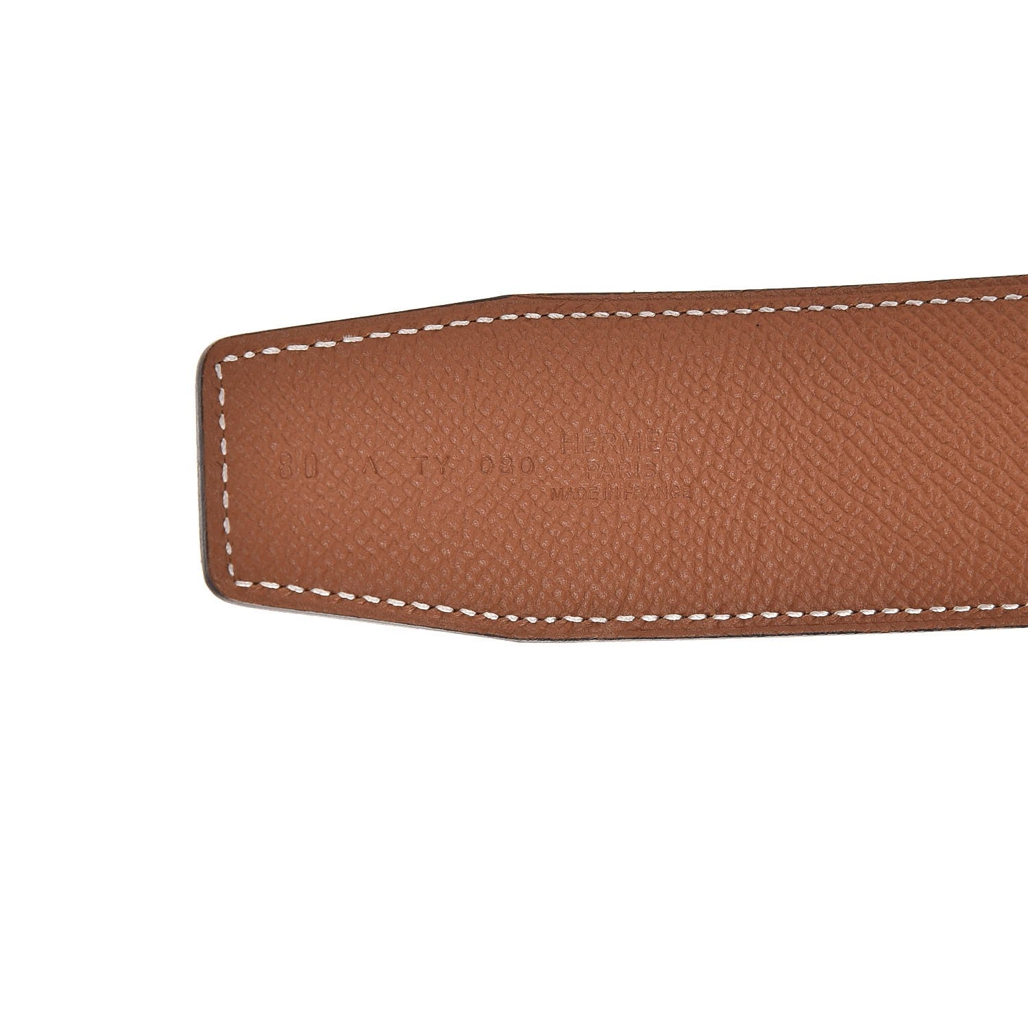 Hermes Chamonix Epsom 42mm Constance H Belt 80 Black Gold 6 of 7