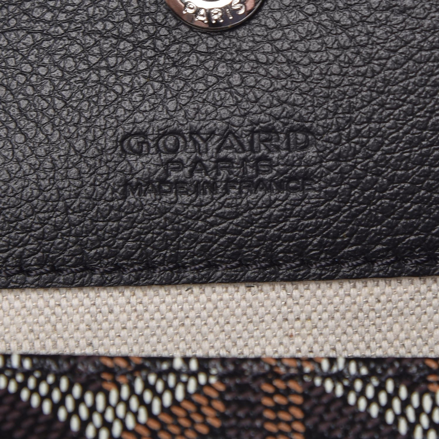 Goyard Goyardine Saint Louis PM Black 9 of 9