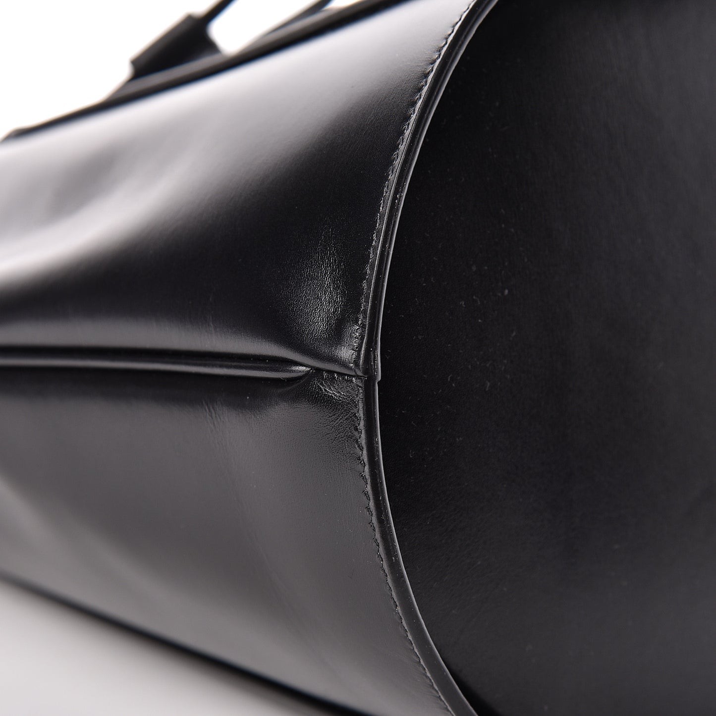 Smooth Calfskin Medium Talitha Bucket Bag Black