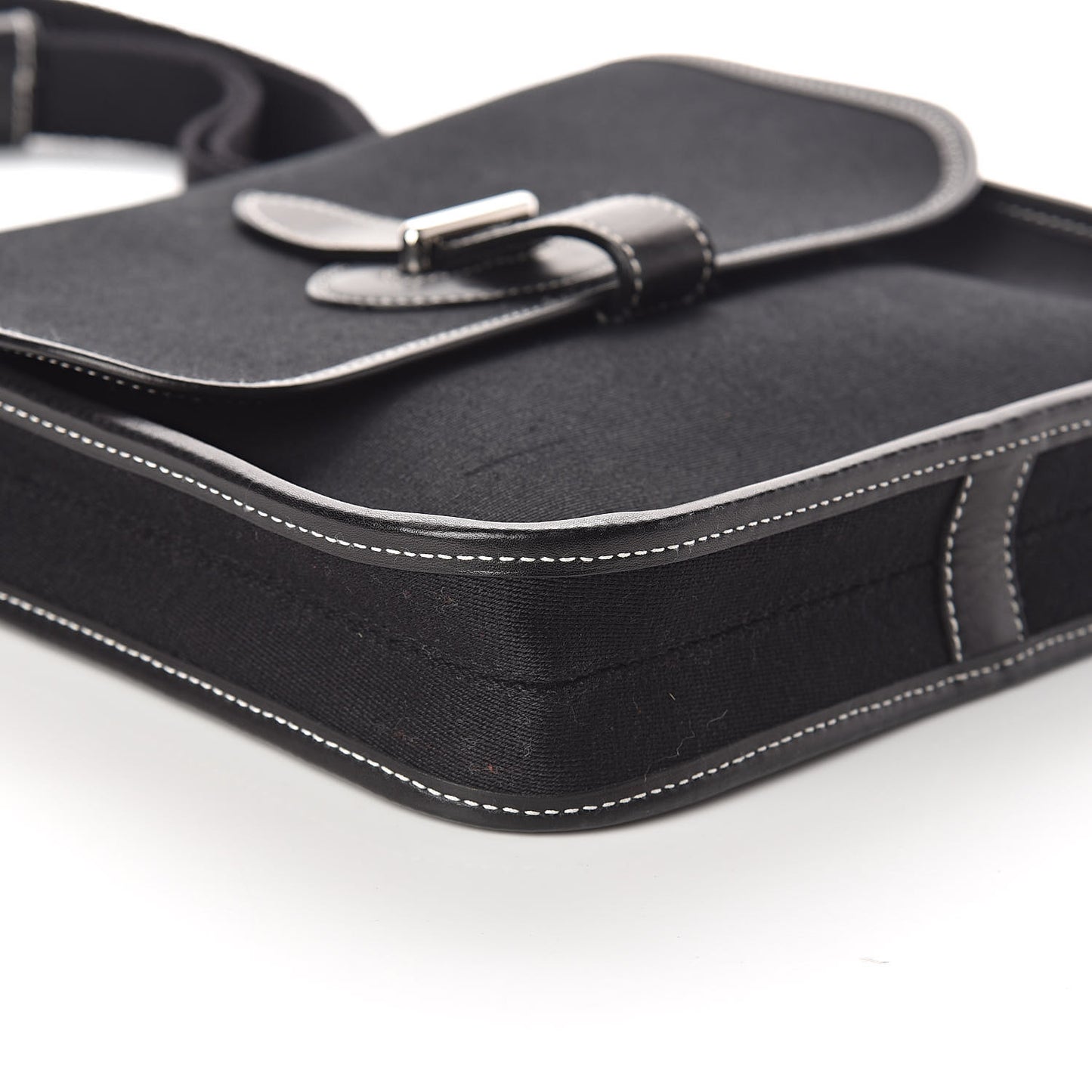 Toile Officier Mini Buenaventura Messenger Black