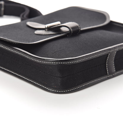 Hermes Toile Officier Mini Buenaventura Messenger Black 8 of 10