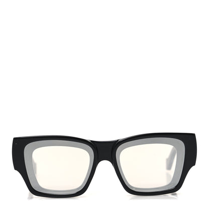 Loewe Acetate Mirrored Signature Sunglasses LW40172U Black 2 of 7