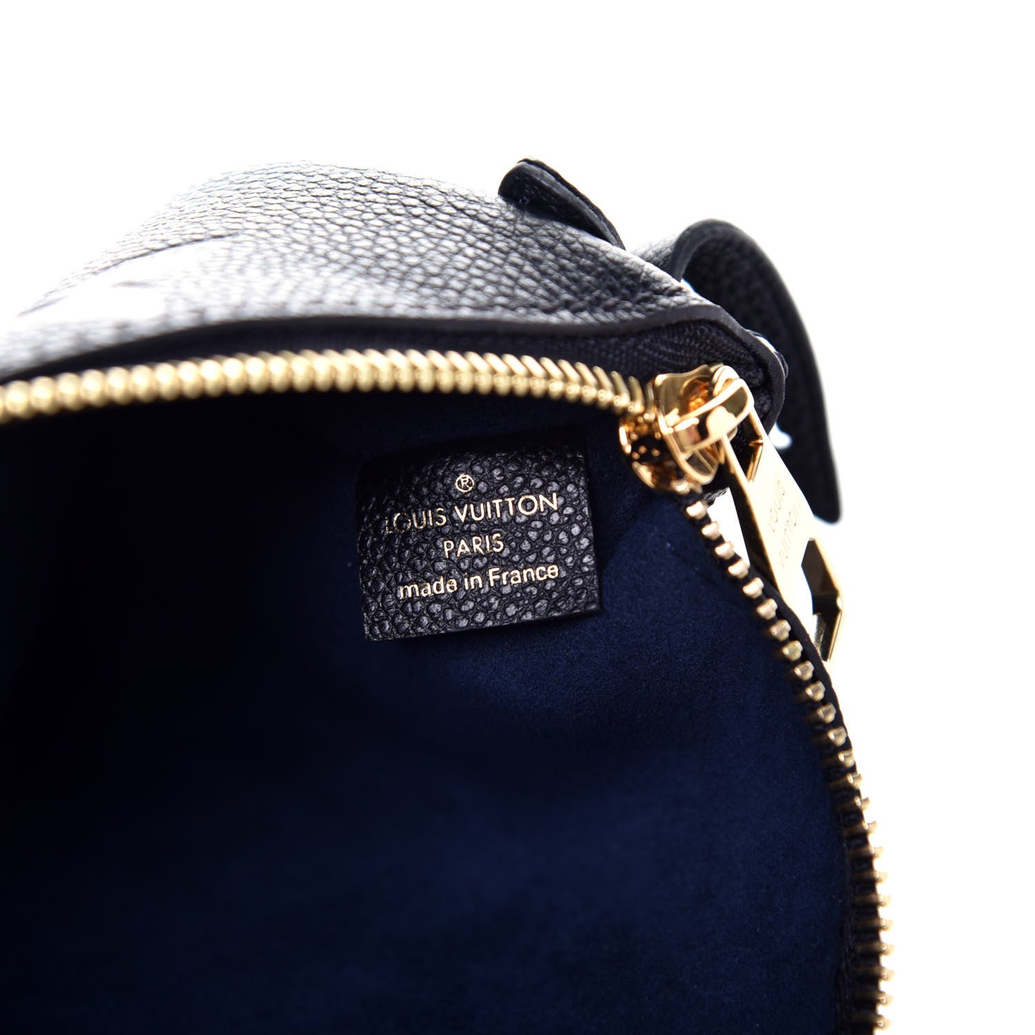 Louis Vuitton Empreinte Monogram Giant Neverfull MM Pochette Black 6 of 6