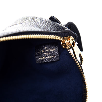 Louis Vuitton Empreinte Monogram Giant Neverfull MM Pochette Black 6 of 6