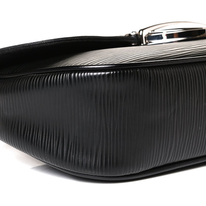 Louis Vuitton Epi Montaigne Clutch Black 9 of 13
